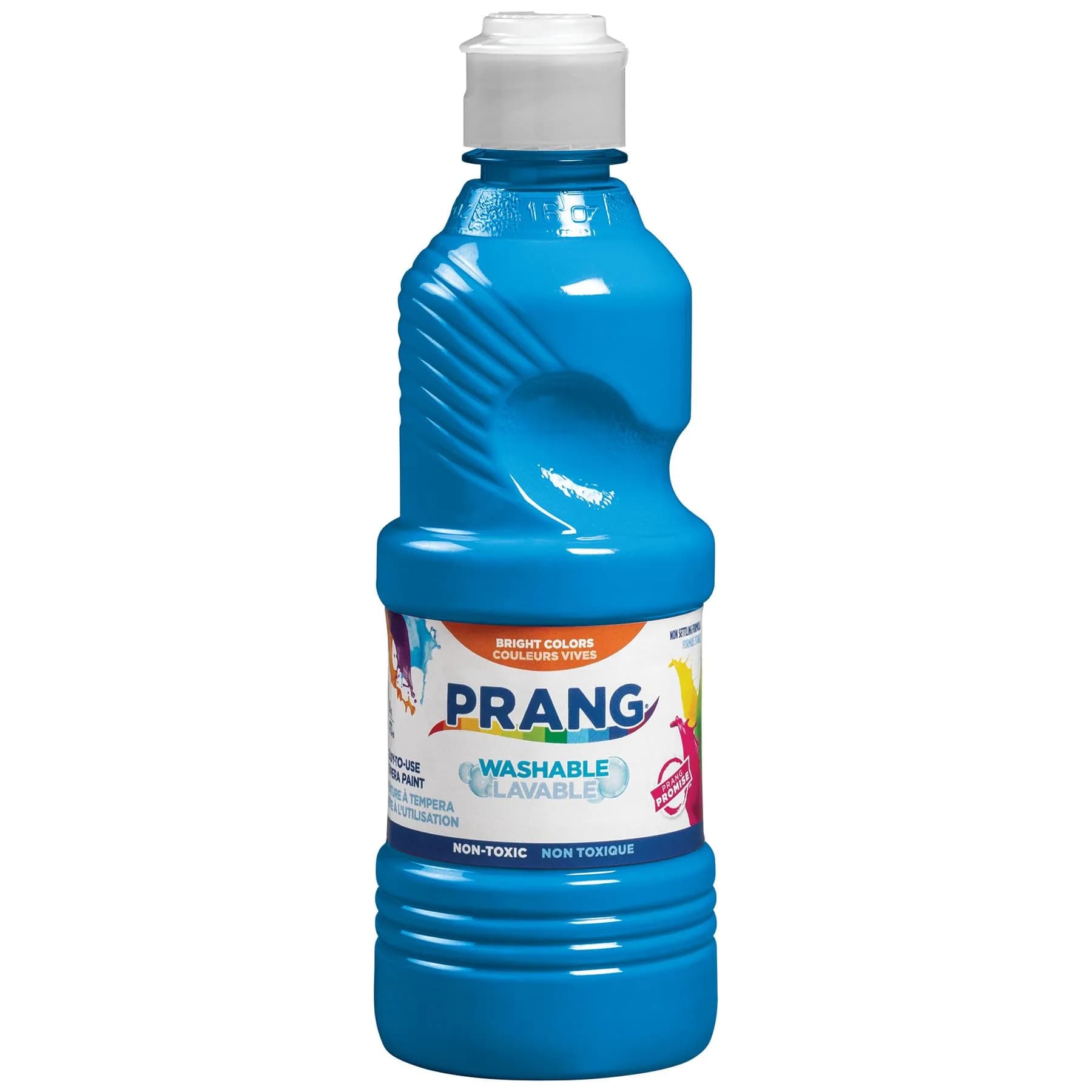 Prang Washable Tempera Paint, Turquoise, 16 Fl Oz. | Vibrant, Non-Toxic & Washable for Kids & Art