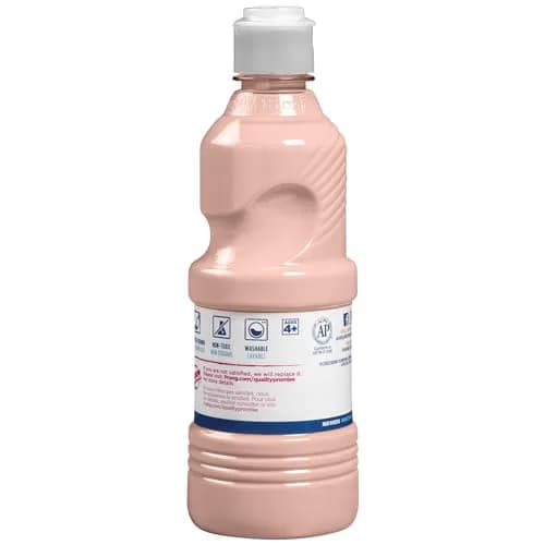 Prang Washable Tempera Paint, Peach, 16 Fl Oz | Bright, Non-Settling, Washable for Kids & Classrooms thumbnail 2