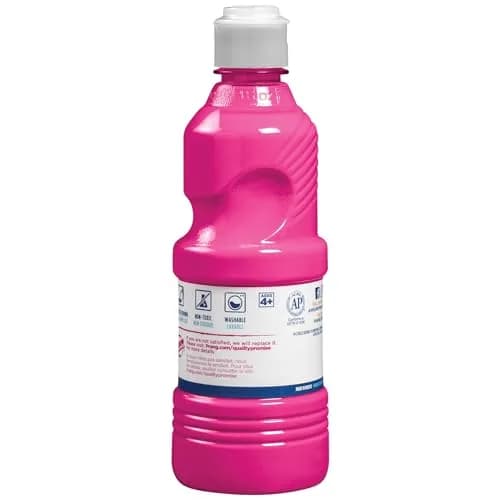 Prang Washable Tempera Paint, Magenta | Bright, Washable & Ready for Kids (70-120 chars) thumbnail 2