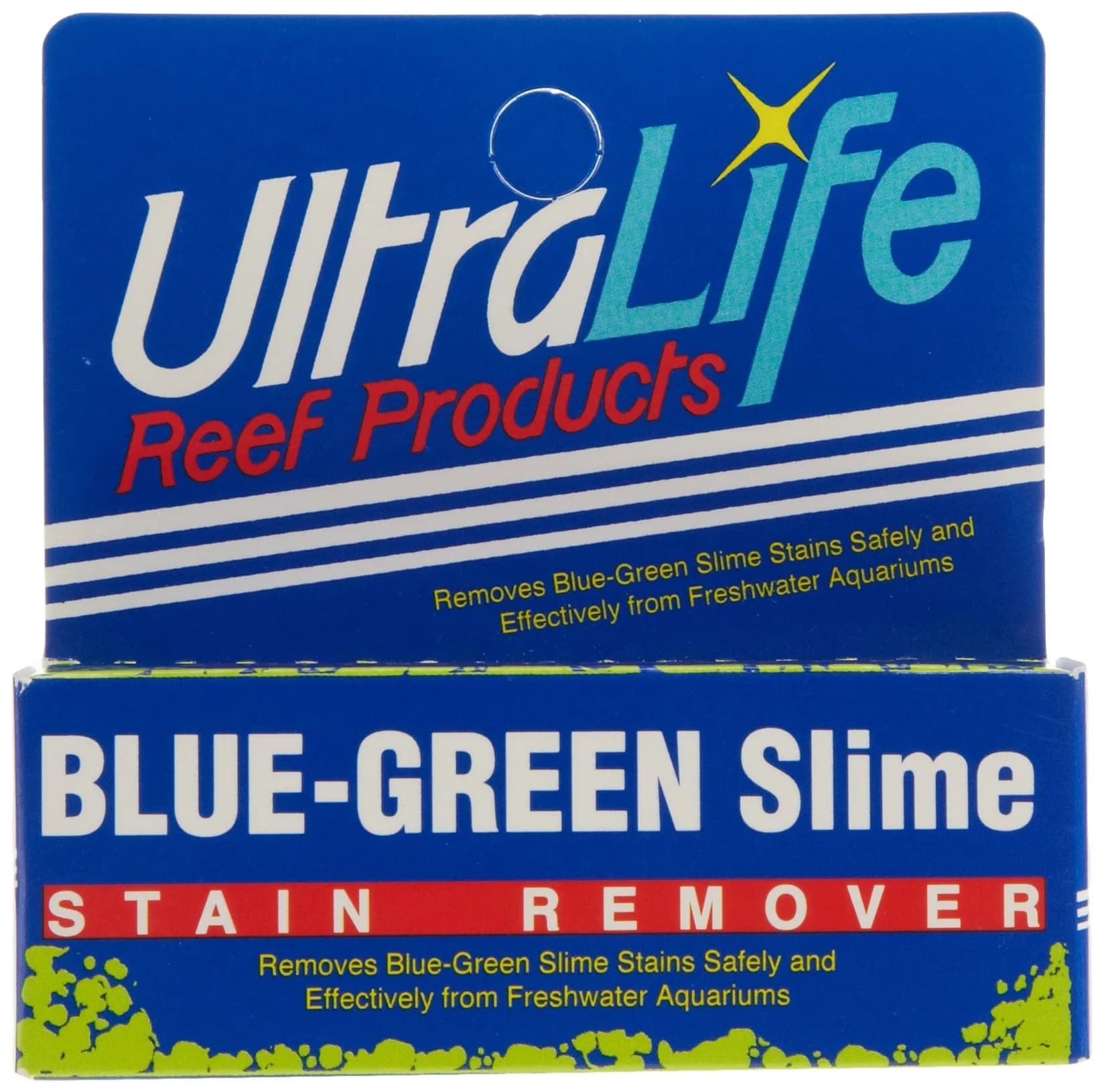 Ultralife Blue Green Slime Stain Remover | Aquarium Water Treatment for Freshwater Fish & Plants — Original Version