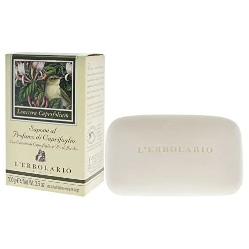 L'Erbolario Perfumed Bar Soap Honeysuckle 99g (3.5 oz) | Gentle Cleansing for Hands & Body thumbnail 4