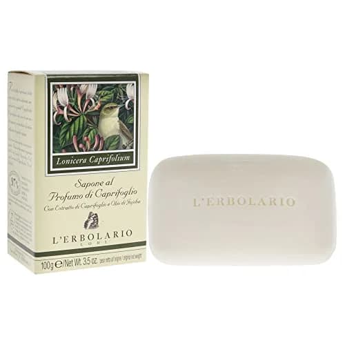 L'Erbolario Perfumed Bar Soap Honeysuckle 99g (3.5 oz) | Gentle Cleansing for Hands & Body thumbnail 3