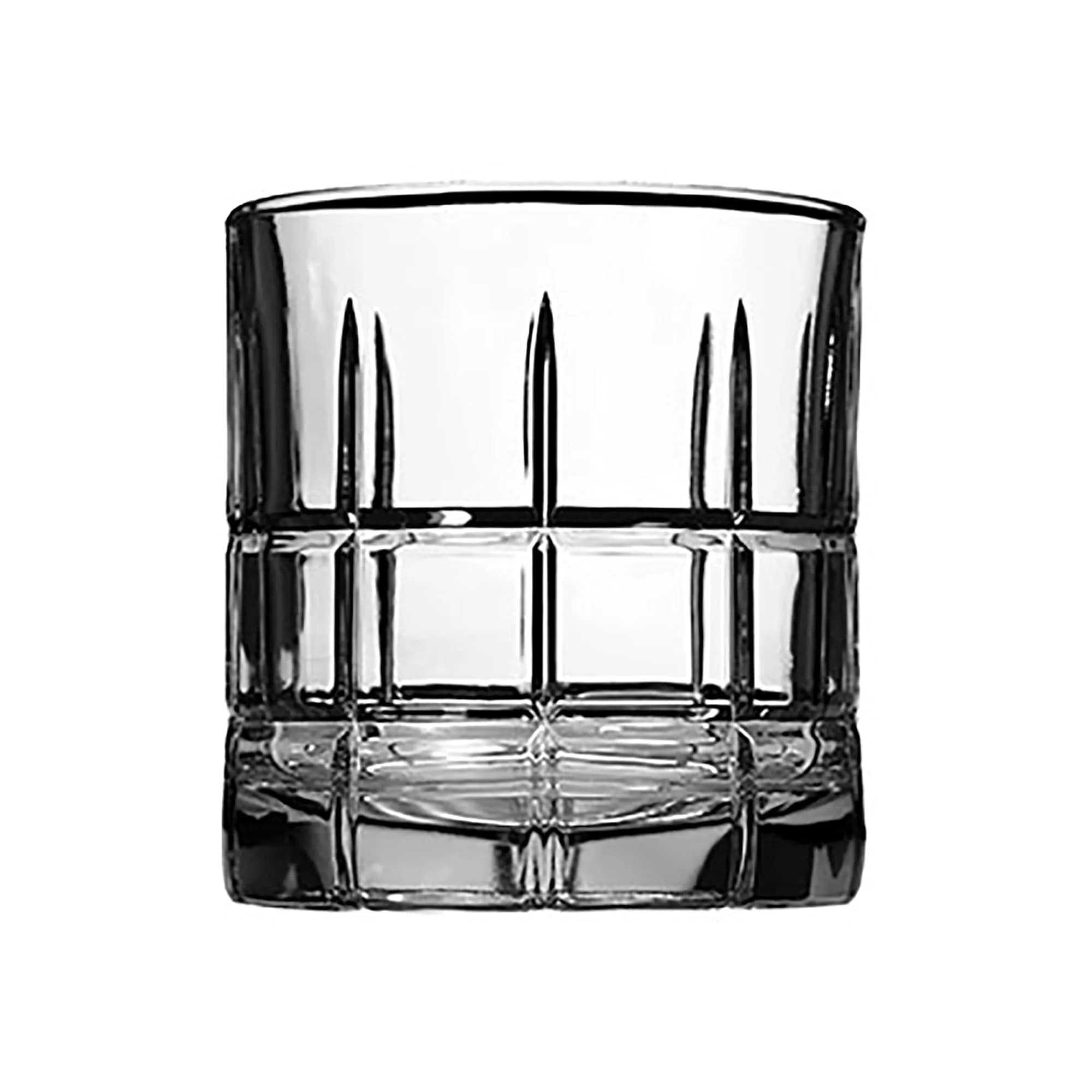 Anchor Hocking Manchester Rocks Old Fashioned Whiskey Glasses, 10.5 oz (Set of 12) - Classic American Glassware for Daily Use — Set of 12