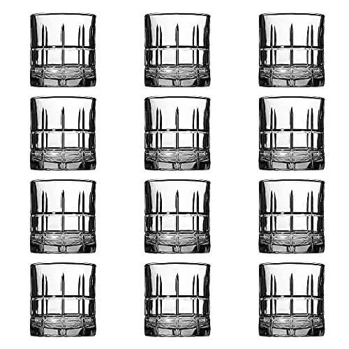 Anchor Hocking Manchester Rocks Old Fashioned Whiskey Glasses, 10.5 oz (Set of 12) - Classic American Glassware for Daily Use thumbnail 2