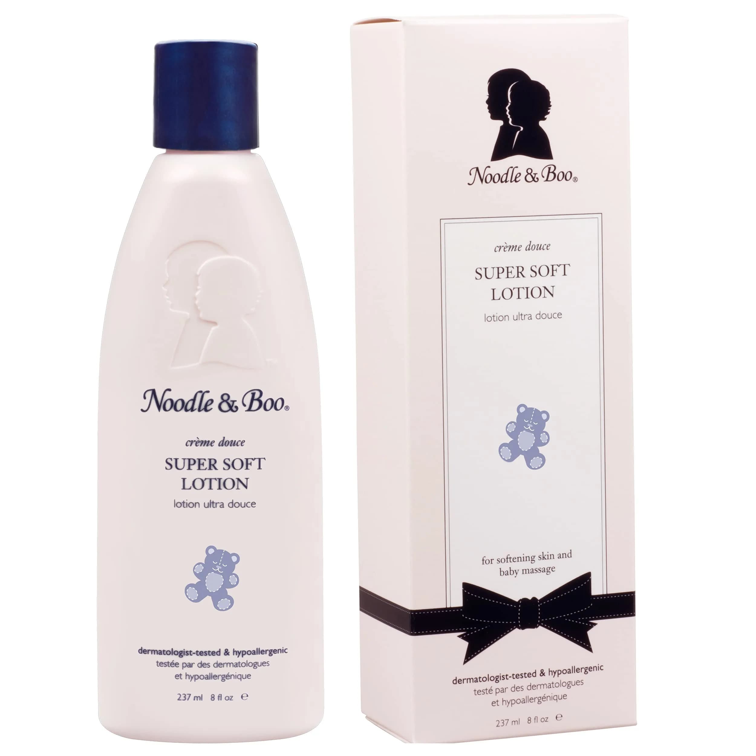 Noodle & Boo Super Soft Moisturizing Lotion 237ml (8 Fl Oz) | Hypoallergenic Daily Baby Care — 8 Fl Oz