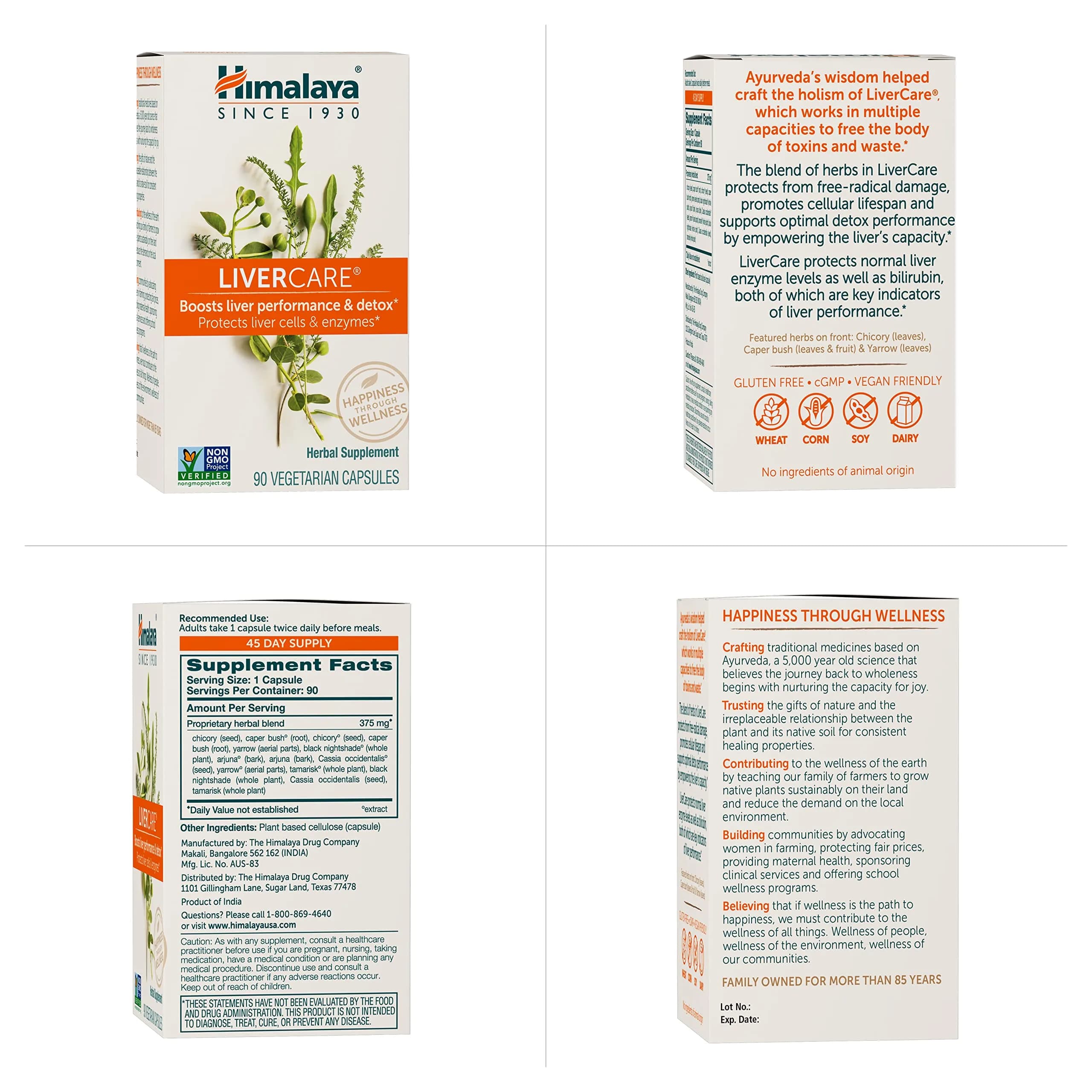 Himalaya LiverCare Herbal Supplement 375 mg (90 Capsules) | Promotes Liver Detox & Bile Production - view 6