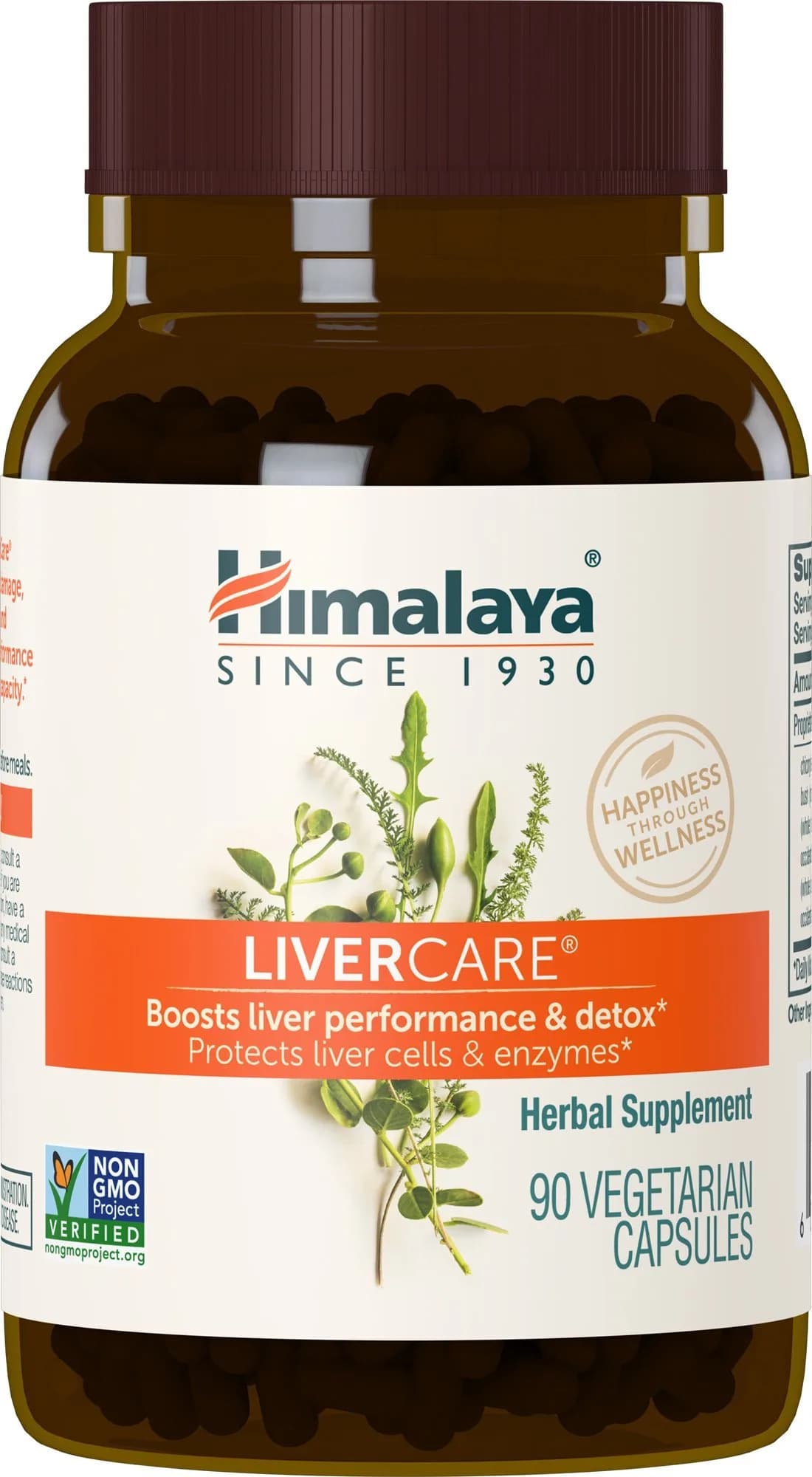 Himalaya LiverCare Herbal Supplement 375 mg (90 Capsules) | Promotes Liver Detox & Bile Production - main product image