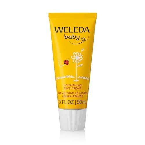 Weleda Baby Calendula Nourishing Face Cream 50ml (1.7 Fl Oz) | Gentle Moisturizer for Sensitive Baby Skin thumbnail 1