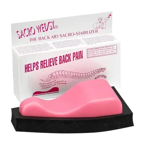 Sacro Wedgy Female Sacrum Support Wedge 16.5cm (6.5in) | USA Imported for India thumbnail 1