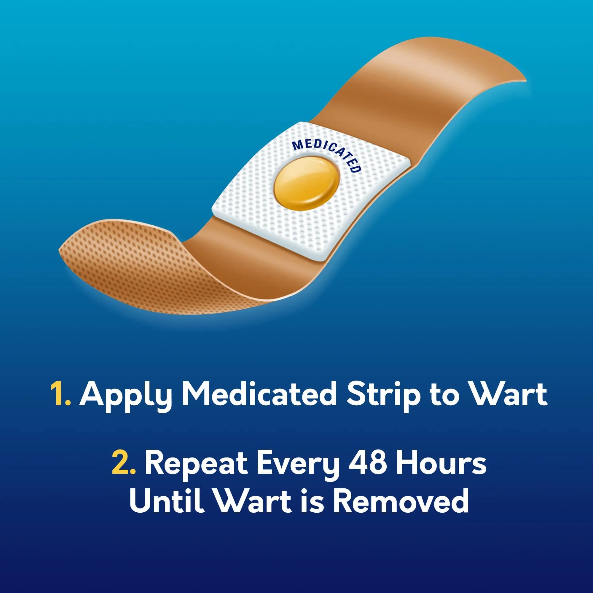 Compound W Wart Remover Maximum Strength One Step Pads with Salicylic Acid, 14 Medicated Pads | Salicylic Acid Wart Removal Medication - view 5