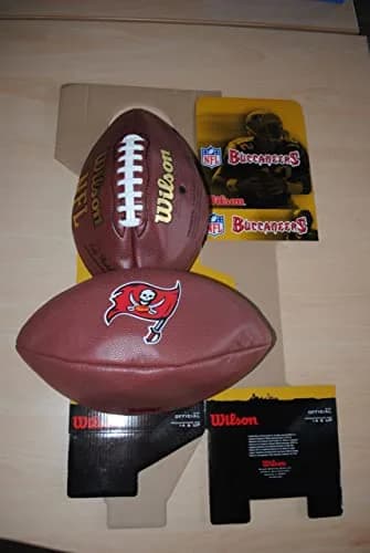Wilson NFL Tampa Bay Buccaneers Official Composite Leather Football | 0.4 kg (0.88 lb) thumbnail 5