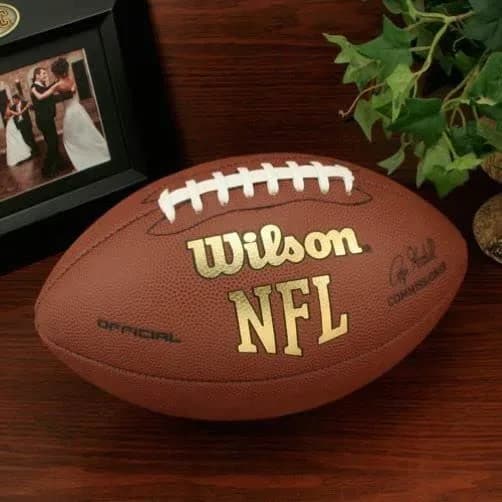 Wilson NFL Tampa Bay Buccaneers Official Composite Leather Football | 0.4 kg (0.88 lb) thumbnail 6