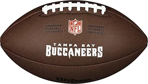 Wilson NFL Tampa Bay Buccaneers Official Composite Leather Football | 0.4 kg (0.88 lb) thumbnail 2