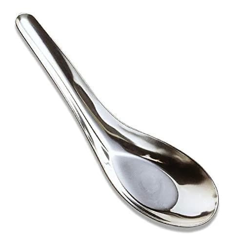 Sea Gull Lighting Stainless Chinese Soup Spoons 12 pc 12.7 cm (5 inches) | Dishwasher Safe Flatware thumbnail 3