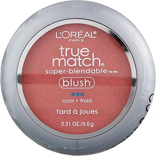 L'Oréal Paris True Match Super-Blendable Blush Rosy Outlook C5-6 6.0 g (0.21 Oz) | Satin Finish for Medium Skin Tones thumbnail 1