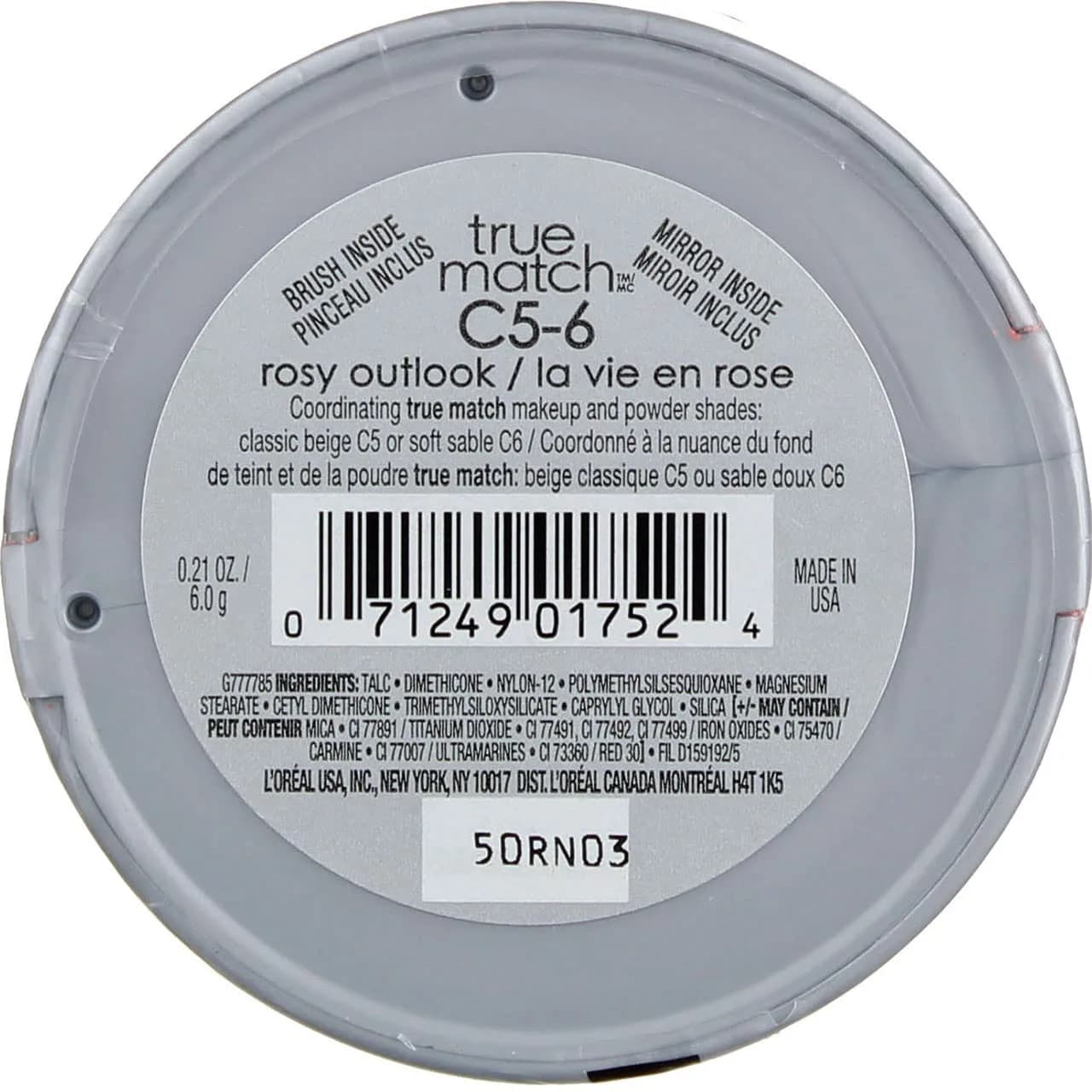 L'Oréal Paris True Match Super-Blendable Blush Rosy Outlook C5-6 6.0 g (0.21 Oz) | Satin Finish for Medium Skin Tones - view 2