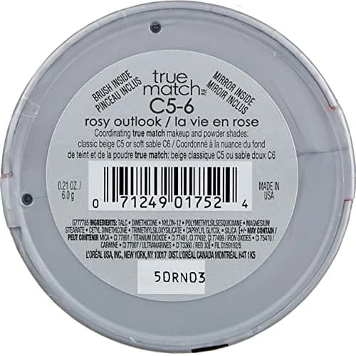 L'Oréal Paris True Match Super-Blendable Blush Rosy Outlook C5-6 6.0 g (0.21 Oz) | Satin Finish for Medium Skin Tones thumbnail 2