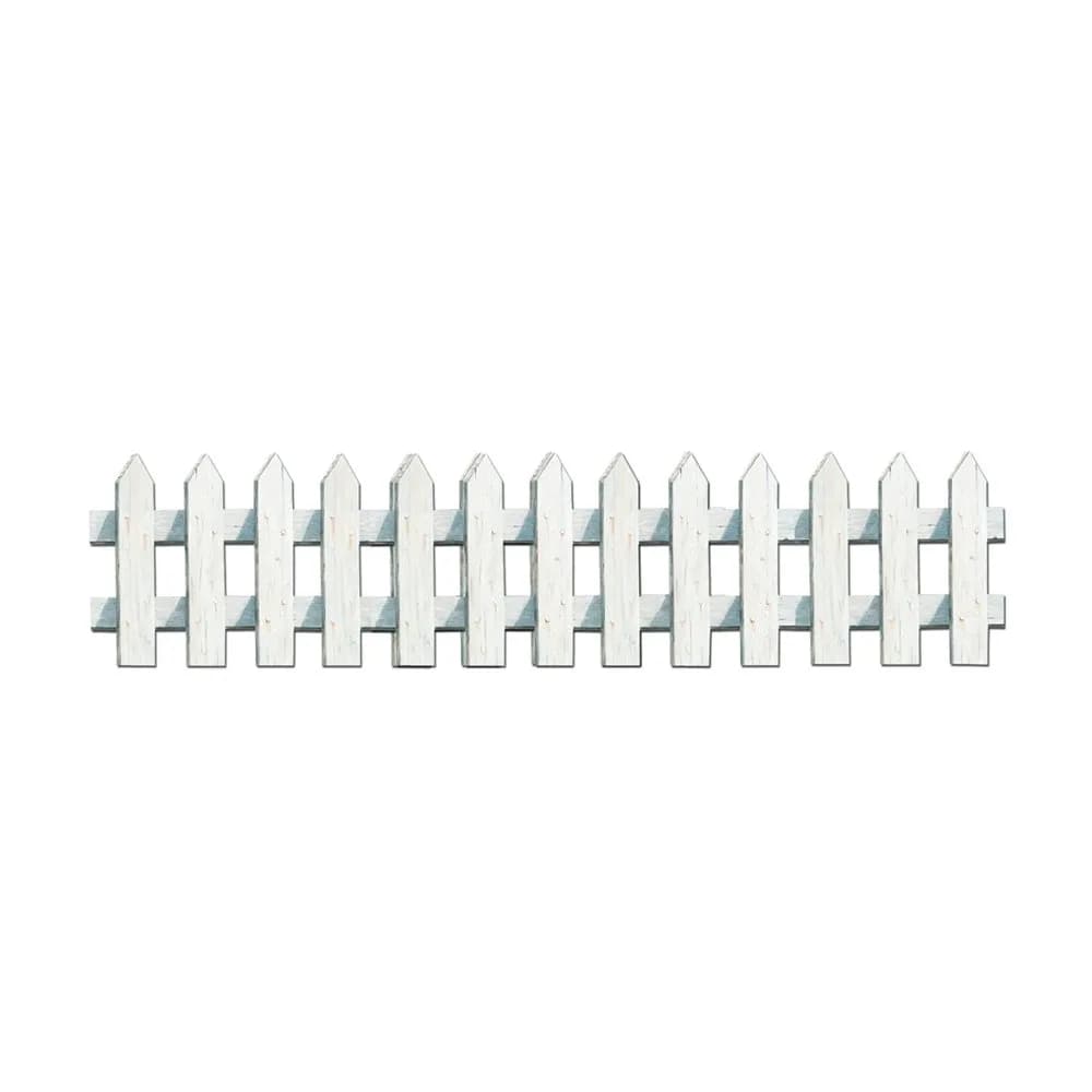 Beistle Picket Fence Cutouts Party Accessory 12" x 24.75" | Perfect for Fall & Spring Scenes