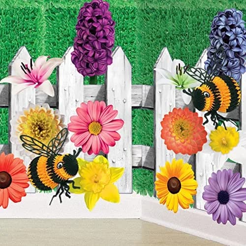 Beistle Picket Fence Cutouts Party Accessory 12" x 24.75" | Perfect for Fall & Spring Scenes thumbnail 2