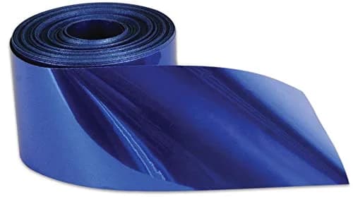 Beistle Gleam 'N Streamer Metallized Streamer, 2-Inch by 200-Feet, blue | Vibrant metallic decoration for parties thumbnail 1