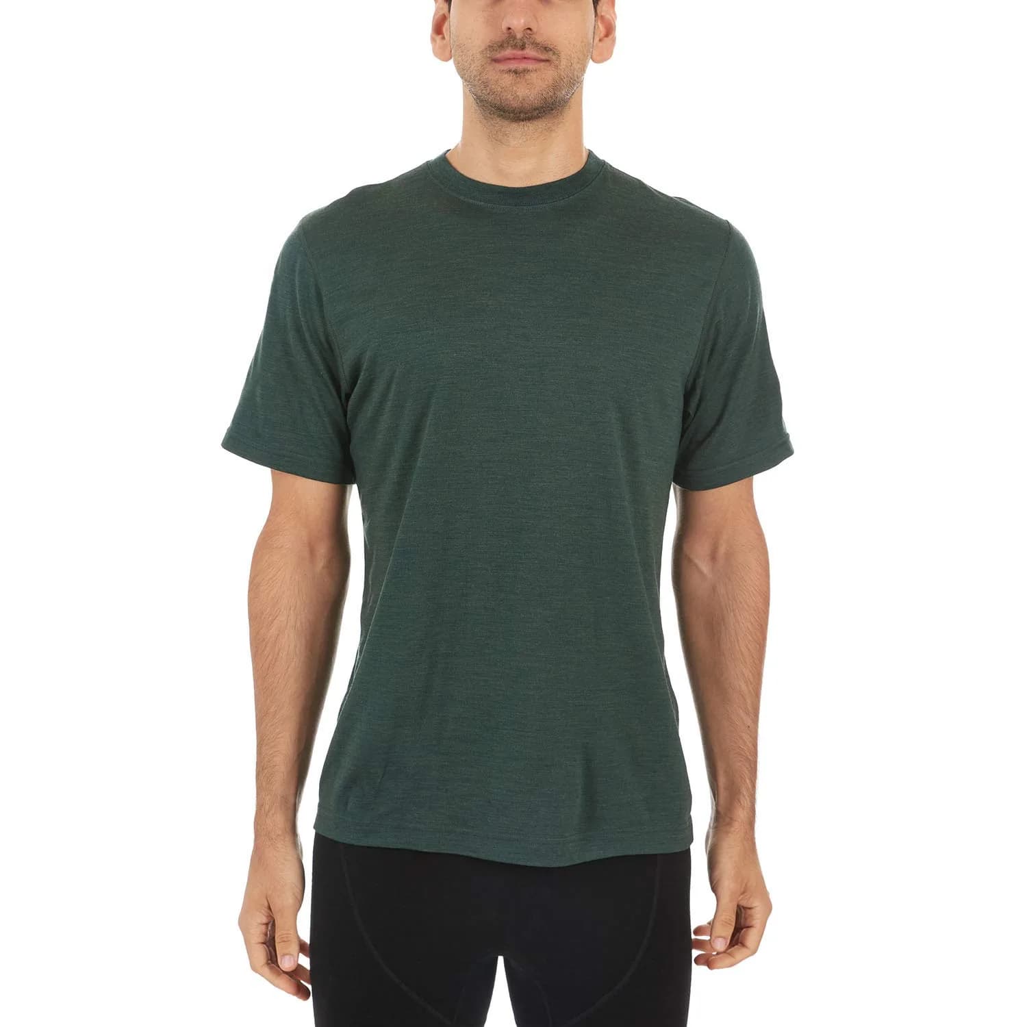 Minus33 Merino Wool Lightweight T-Shirt Crew Neck Short Sleeve Forest Green X-Large | Moisture-Wicking Comfort