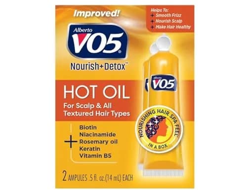 VO5 Moisturizing Hot Oil Treatment for Dry Damaged Hair | 15ml (0.5 Fl Oz) Pack of 1 thumbnail 1