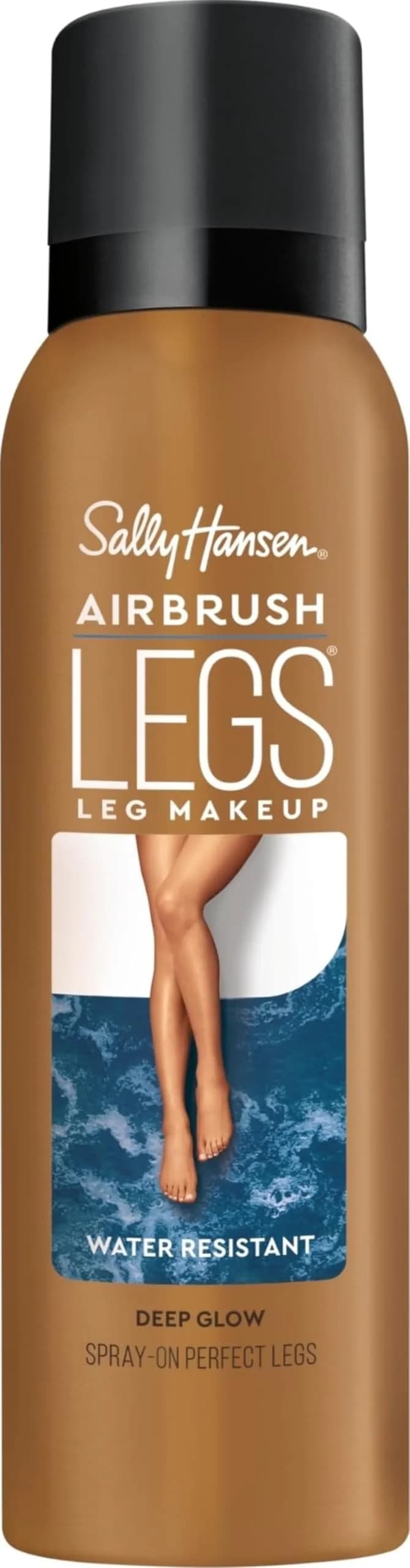 Sally Hansen Airbrush Legs Spray-On Tan - Deep Glow 4.4 Fl Oz | Water Resistant & Transfer Proof - main product image