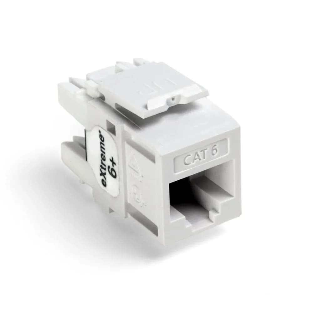Leviton Extreme 6+ QuickPort Connector CAT 6 200 MHz 10 meters (32.8 ft) | TIA/EIA Certified - main product image