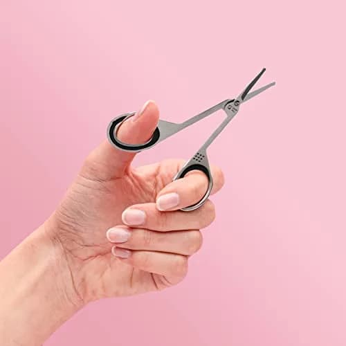 Seki EDGE Stainless Steel Nostril Scissors SS-908 | Rounded Tips for Safe Nose & Facial Hair Trimming thumbnail 3