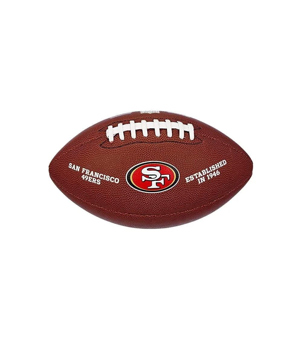Wilson NFL Backyard Legend Football Official San Francisco 49ers Composite Leather | 386g (13.6 oz) - main product image