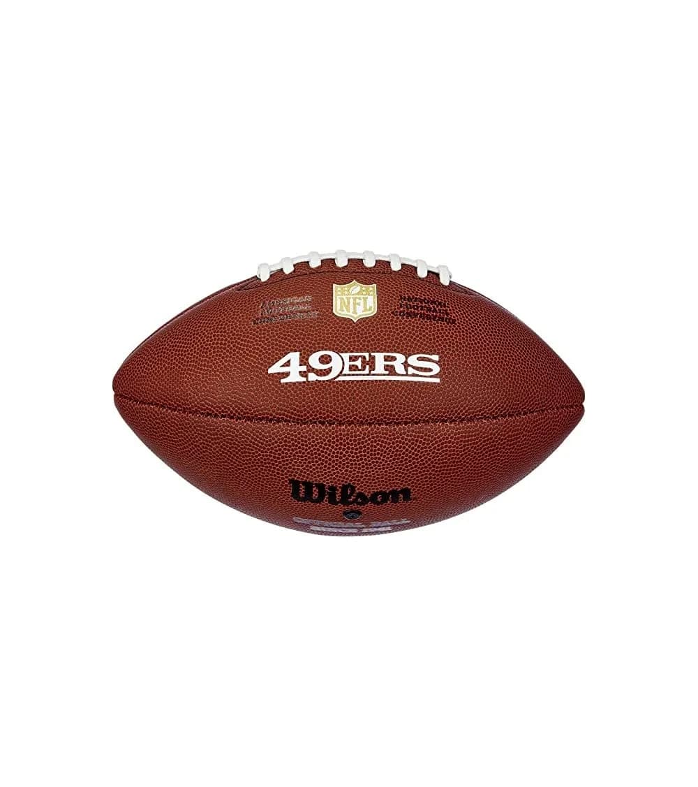 Wilson NFL Backyard Legend Football Official San Francisco 49ers Composite Leather | 386g (13.6 oz) - view 3