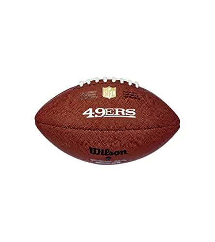 Wilson NFL Backyard Legend Football Official San Francisco 49ers Composite Leather | 386g (13.6 oz) thumbnail 3