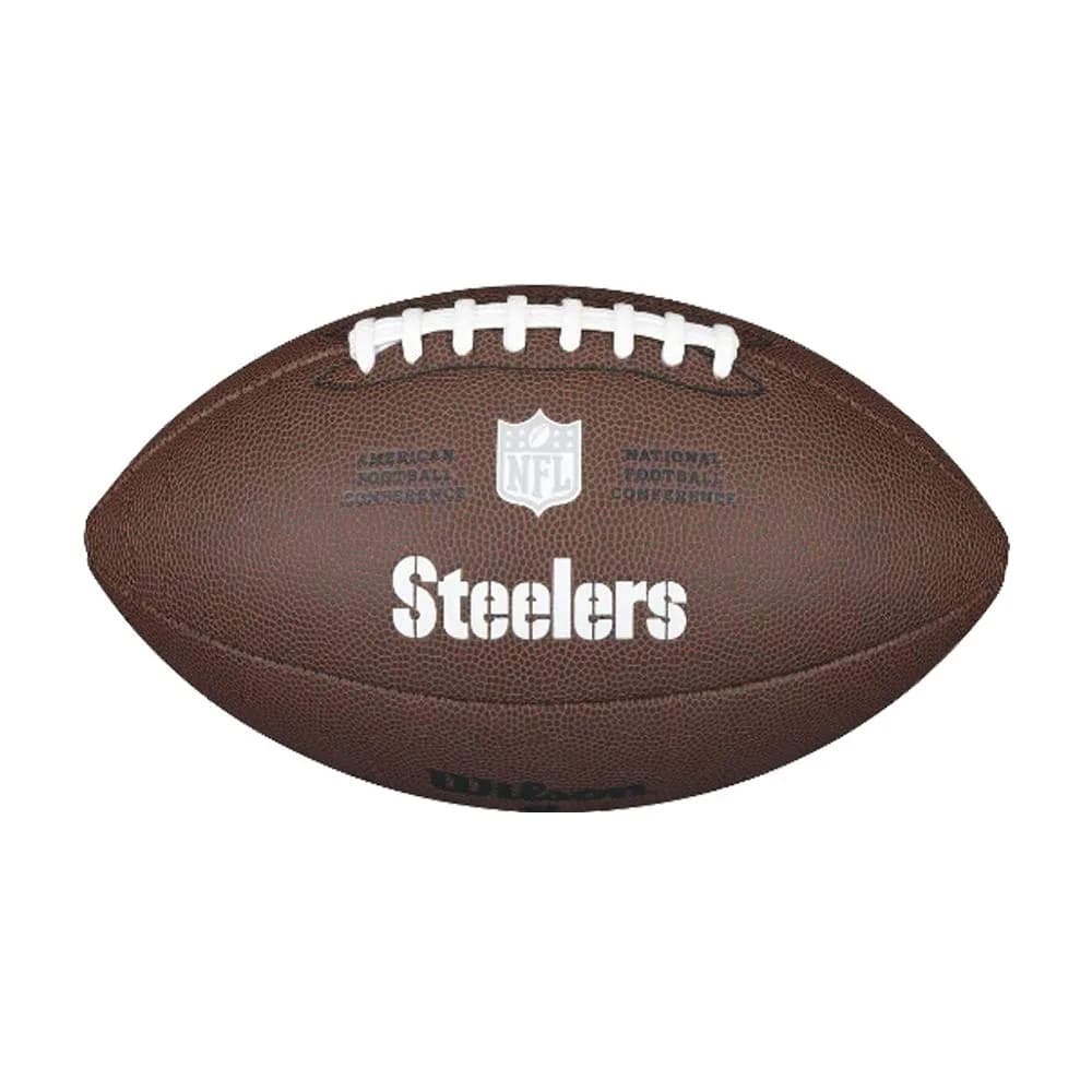 WILSON NFL Pittsburgh Steelers Official Team Logo Composite Football | 1 lb (0.45 kg) - view 2