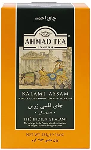Ahmad Tea London Kalami Assam Loose Leaf Black Tea 454g (16oz) | Rich & Malty Flavor - main product image