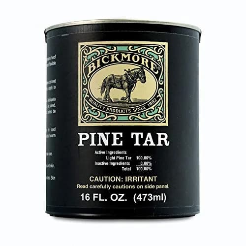Bickmore Pine Tar 16 oz | Natural Hoof & Wood Sealant, Made in USA thumbnail 1