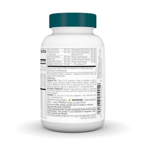 Source Naturals Wellness Formula, Advanced Immune Support - 60 Capsules | Herbal & Vitamin Defense thumbnail 4