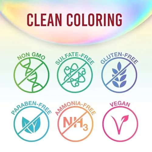 Punky Vermillion Red Semi-Permanent Hair Color 103ml (3.5 Fl Oz) | Vegan & Cruelty-Free Conditioning Hair Dye thumbnail 4