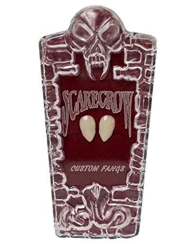 Scarecrow Small Deluxe Custom Fangs | Reusable, Realistic, Safe for Teeth thumbnail 1
