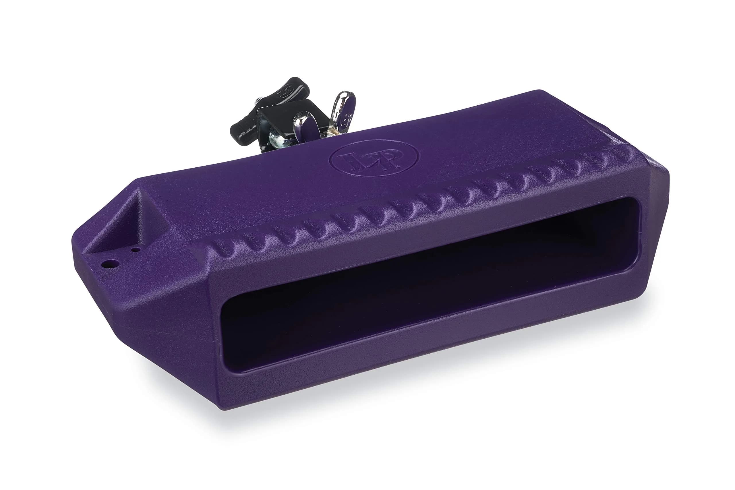 Latin Percussion Guiro Jam Block, Purple | Deep Tone & Durability