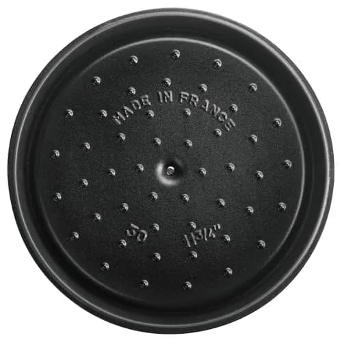 STAUB Cast Iron Round Dutch Oven 4-qt | Made in France, Moist & Flavorful Cooking thumbnail 8