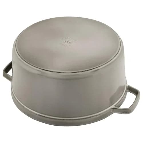 STAUB Cast Iron Round Dutch Oven 4-qt | Made in France, Moist & Flavorful Cooking thumbnail 9