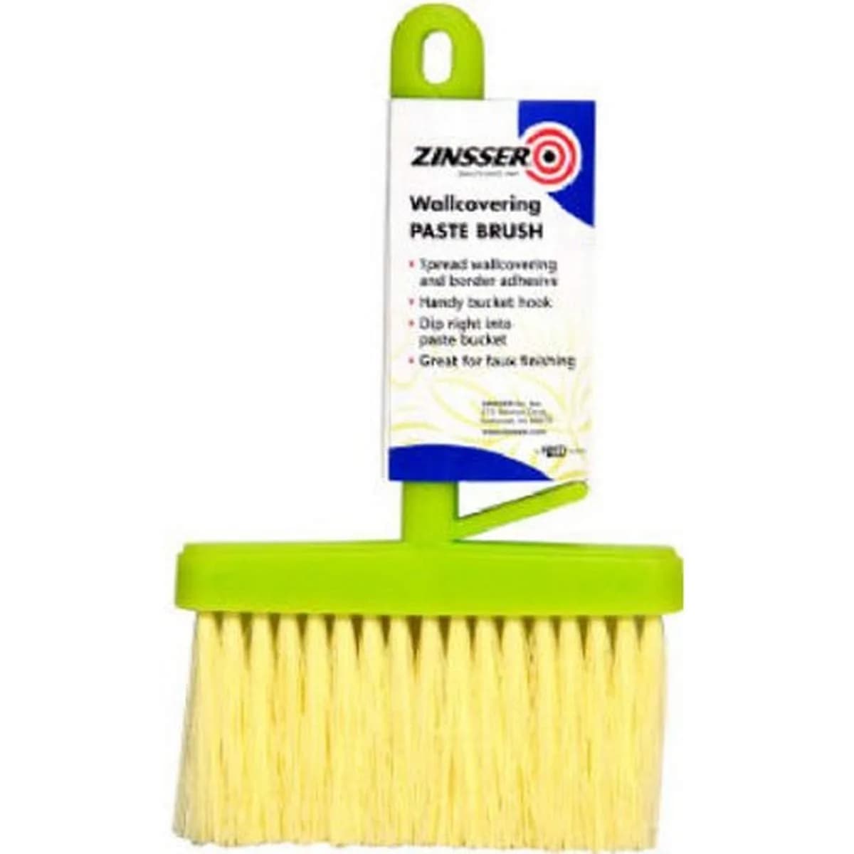 Zinsser Paste Brush 6" x 1" | Ideal for Wallpaper & Border Adhesive (70-120 chars) — 6" x 1"