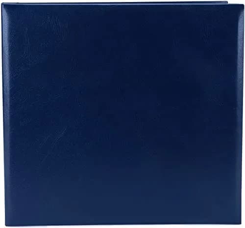 Pioneer Photo Albums Leatherette Postbound Album 12x12 Inch Navy | Classic Archival Quality thumbnail 2