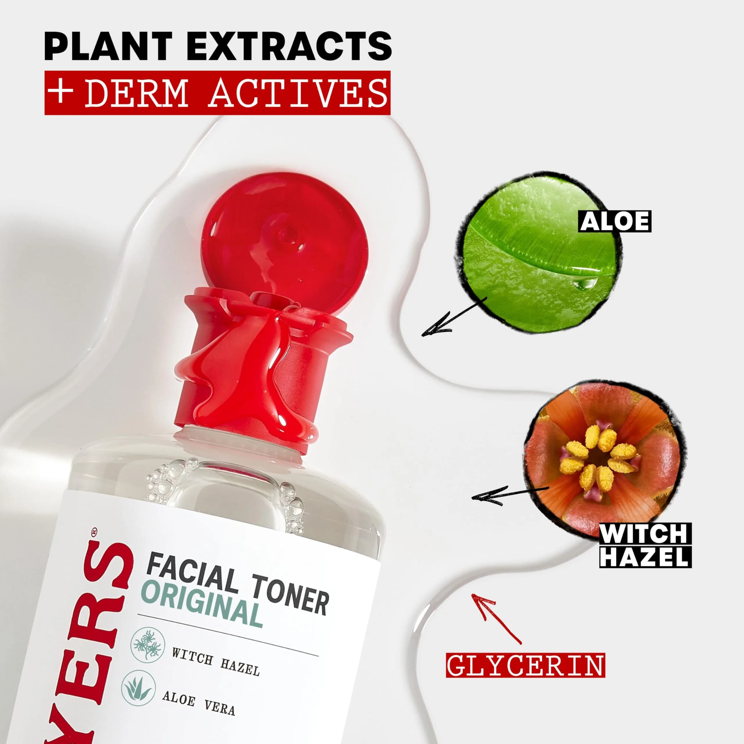 THAYERS Alcohol-Free Hydrating Original Witch Hazel Facial Toner with Aloe Vera 355ml (12 Fl Oz) | Dermatologist Tested - view 5