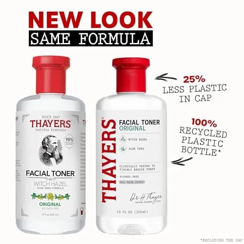 THAYERS Alcohol-Free Hydrating Original Witch Hazel Facial Toner with Aloe Vera 355ml (12 Fl Oz) | Dermatologist Tested thumbnail 2