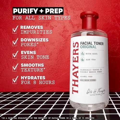 THAYERS Alcohol-Free Hydrating Original Witch Hazel Facial Toner with Aloe Vera 355ml (12 Fl Oz) | Dermatologist Tested thumbnail 3