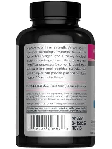 NeoCell Joint Complex Supplement with Hyaluronic Acid 120 Capsules (480 Count) | Type 2 Collagen for Joint Support thumbnail 3