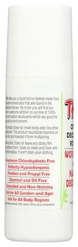 Deodorant Stones of America Crystal Deodorant 3 OZ | Natural Mineral Salt, Unisex, All-Day Odor Control thumbnail 6