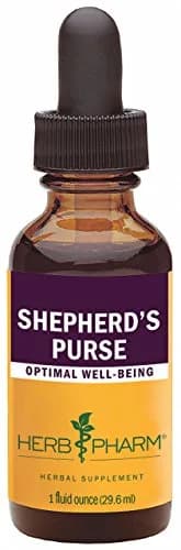 Herb Pharm Certified Organic Shepherd's Purse Liquid Extract, 1 Oz | Rapidly Absorbed Organic Herbal Supplement thumbnail 1