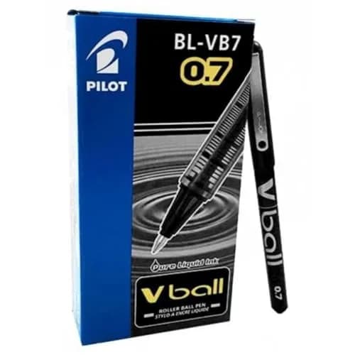 Pilot Vball 7 Liquid Ink Rollerball Pen 0.7mm (Box of 12) | Smooth Writing, Consistent Ink Flow thumbnail 4